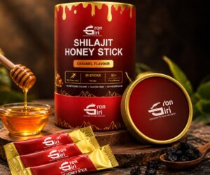 Shilajit Honey Stick – Caramel Flavour
